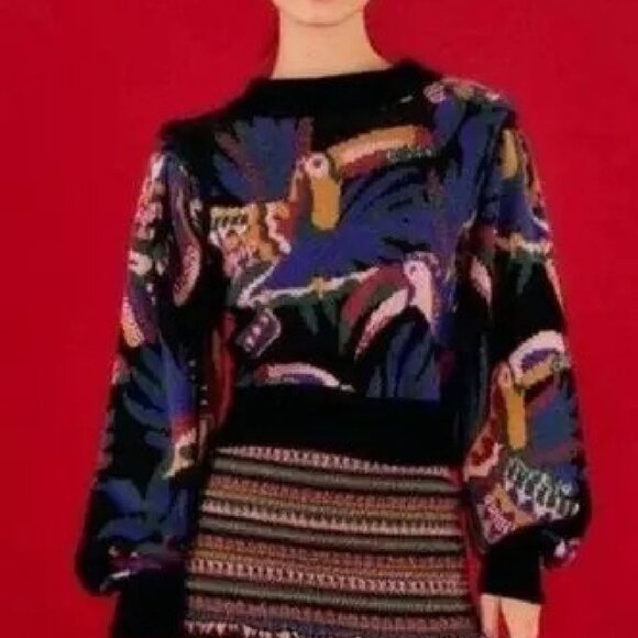 Farm Rio Ruffled Mini Skirt Size XL New With Tags - Picture 5 of 6